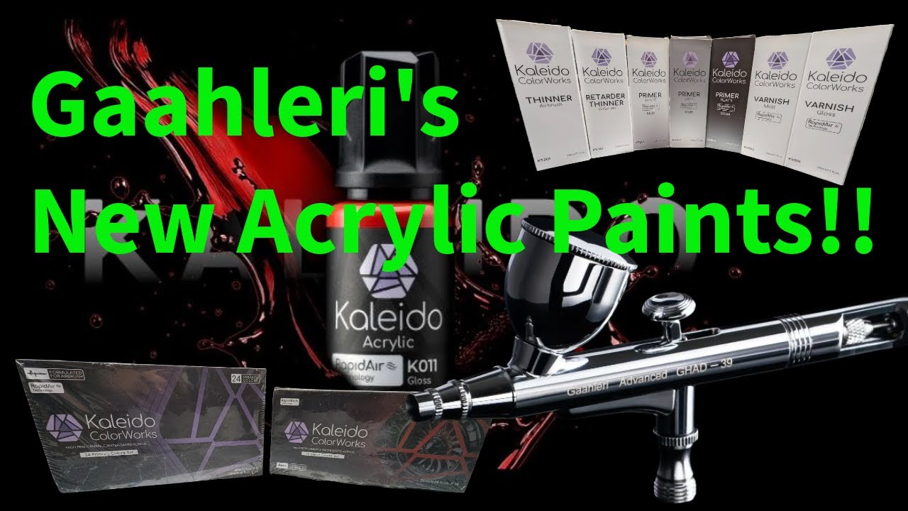 Gaahleri's New Kaleido Paints!! Awesome