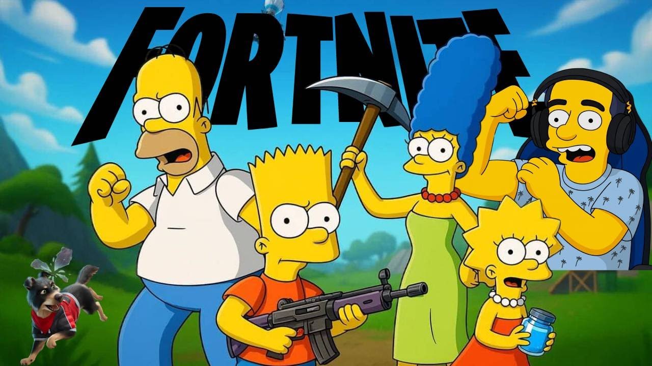 👀 ¿LA MEJOR COLABORACIÓN DEL AÑO? PROBANDO LOS SIMPSON X FORTNITE