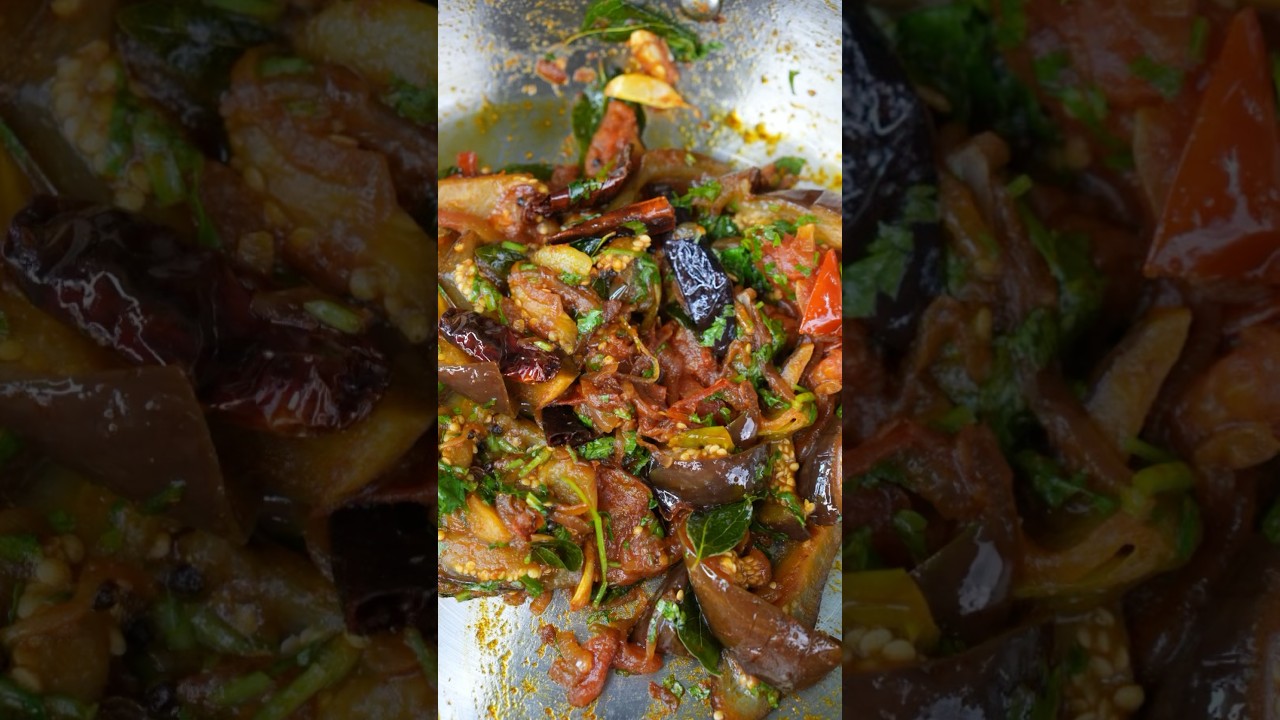 Brinjal 🍆 masala