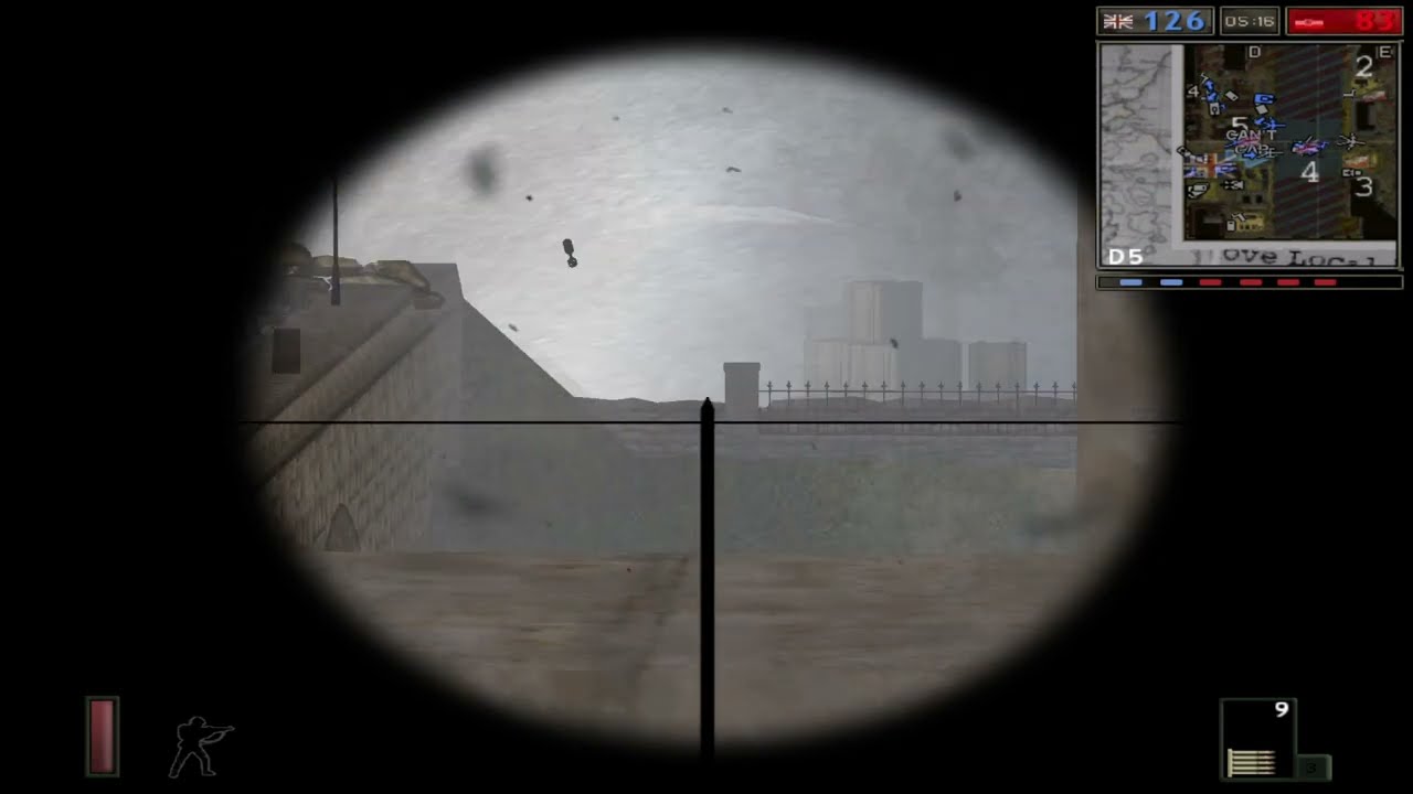 A typical day on the Westminster Bridge - Forgotten Hope Secret Weapon (Battlefield 1942 Mod)