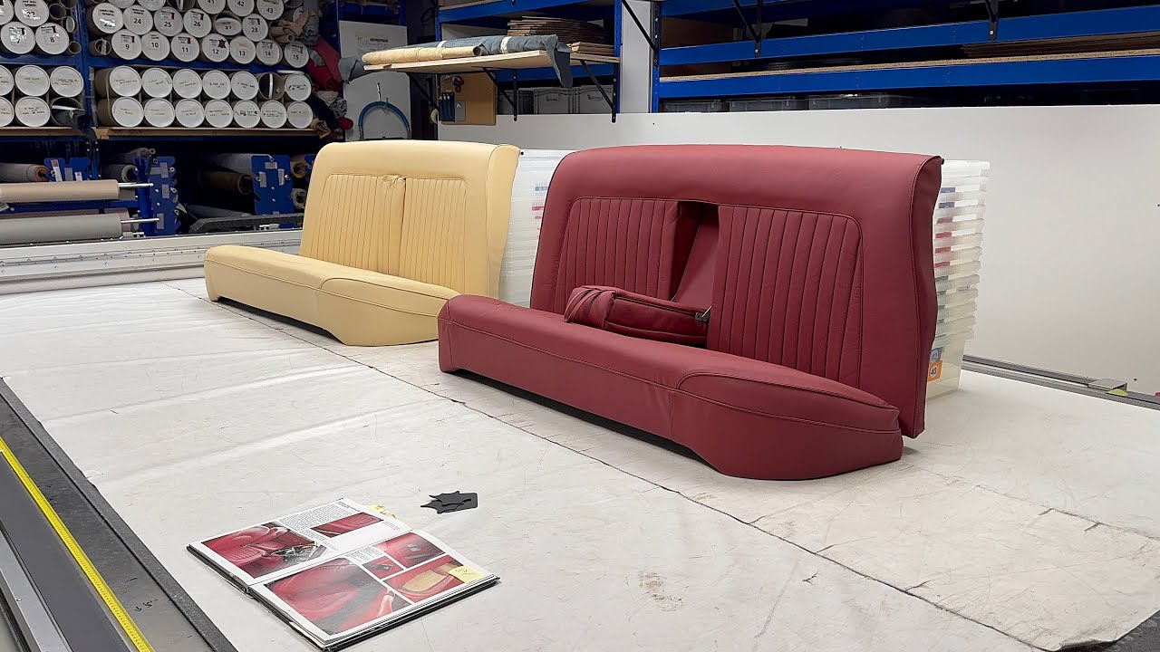Jaguar MK2 & Daimler V8 250 Rear Seats | Trimmed to Perfection | Talkin’ Trim w/ J-Skin
