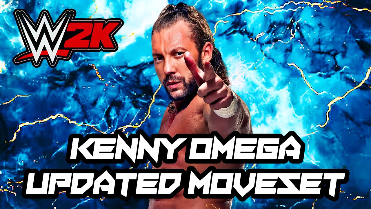 WWE 2K24 | Kenny Omega Updated Moveset + Realistic Base Superstar Settings