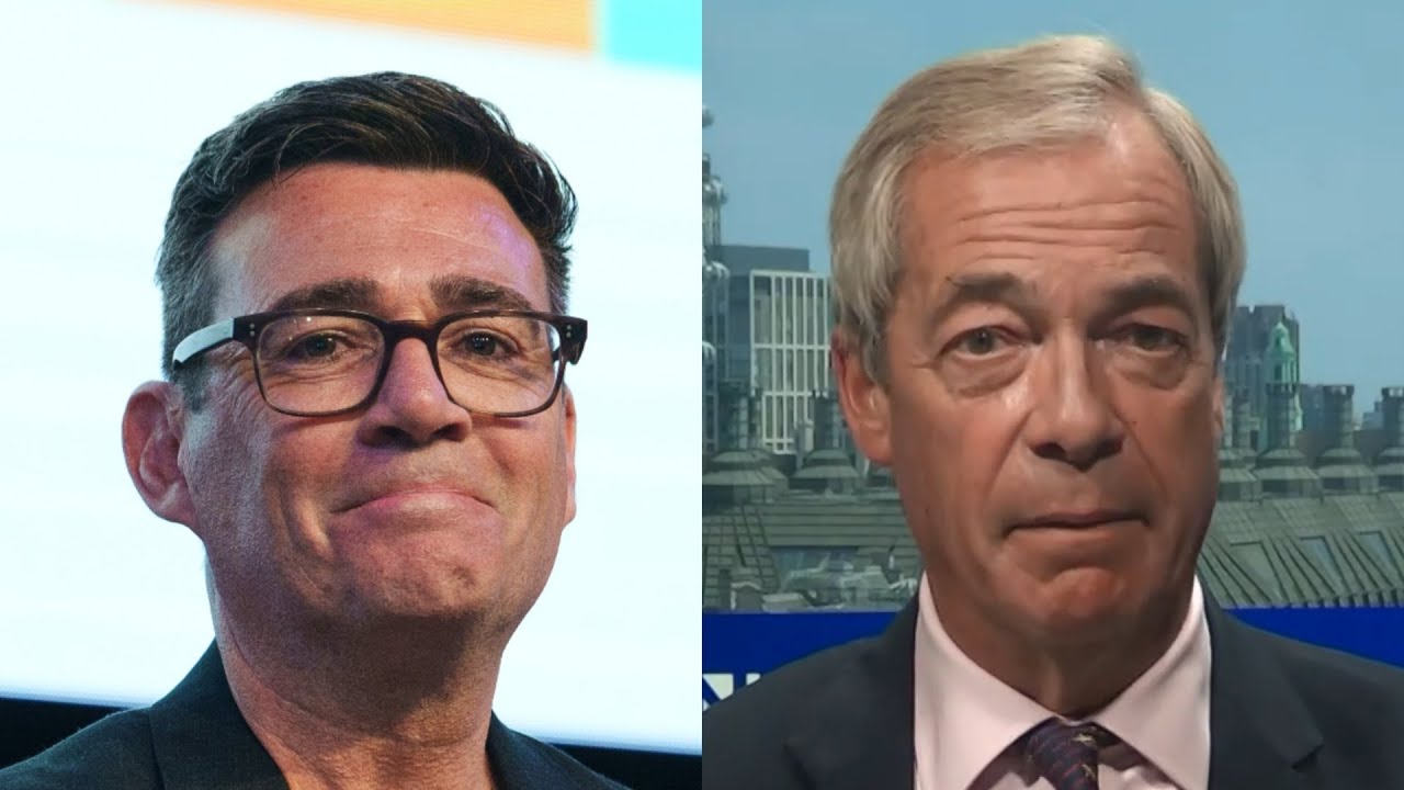 Farage warns of 'major financial crisis' within six months under an Andy Burnham prime ministership