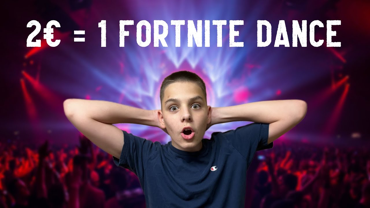 2€ = 1 FORTNITE DANCE ! GREMO DO 200 SUBOV