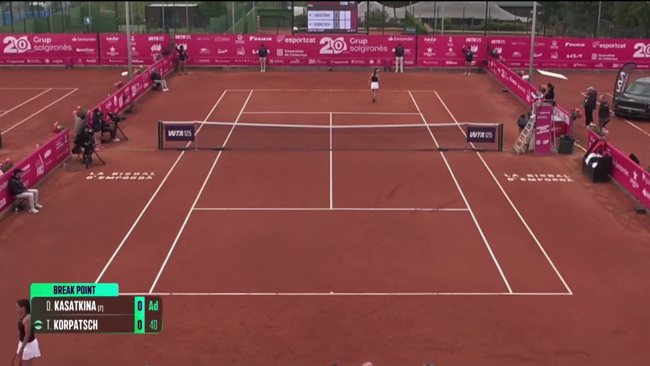 Daria Kasatkina vs Tamara Korpatsch (Catalonia 125 FINAL - Full Match)