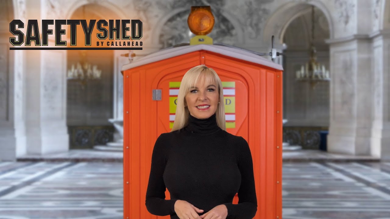 The 'Safety Shed' Long Term Guard Booth | CALLAHEAD | NY | Construction | Security Shed Video