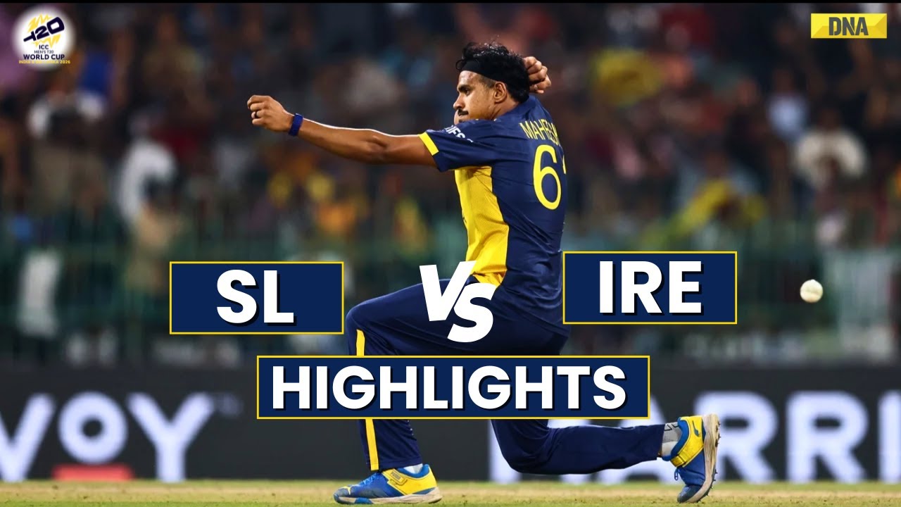 SL vs IRE Highlights: Sri Lanka Beat Ireland By 20 Runs | IRE vs SL Highlights | T20 WC 2026 Cricket