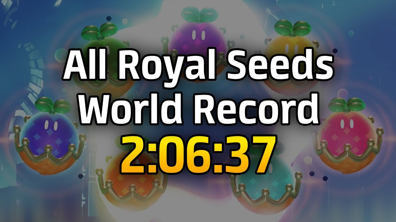 [WR] Super Mario Bros. Wonder - All Royal Seeds Speedrun in 2:06:37