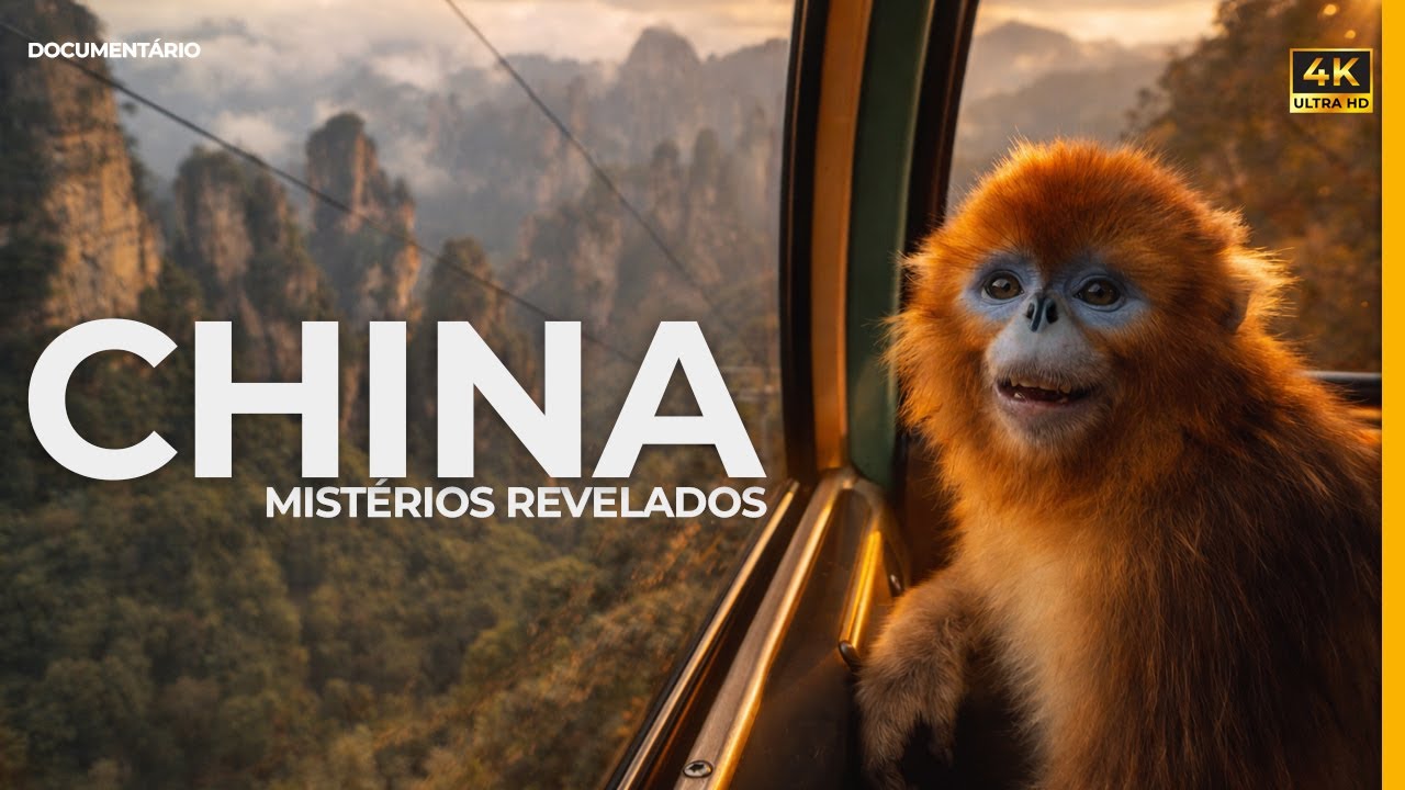 DOCUMENTÁRIO - CHINA SURPREENDENTE: O Mundo Escondido Além da Muralha (4K)