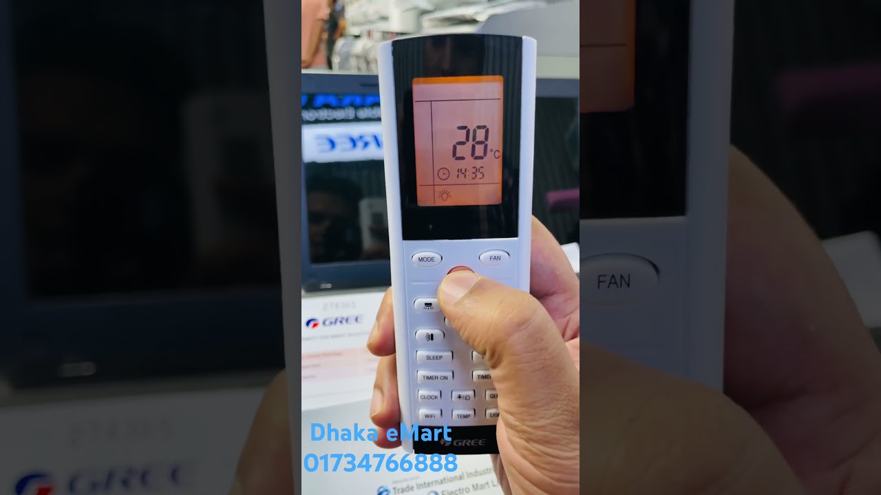 Gree Ac remote control setting bangla|gree ac remote Faction A to Z Review in Bengali #shortsviral