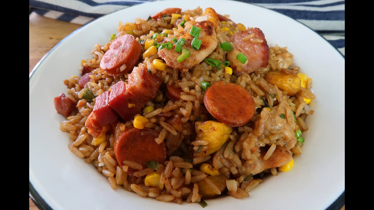 Como hacer arroz paisa.