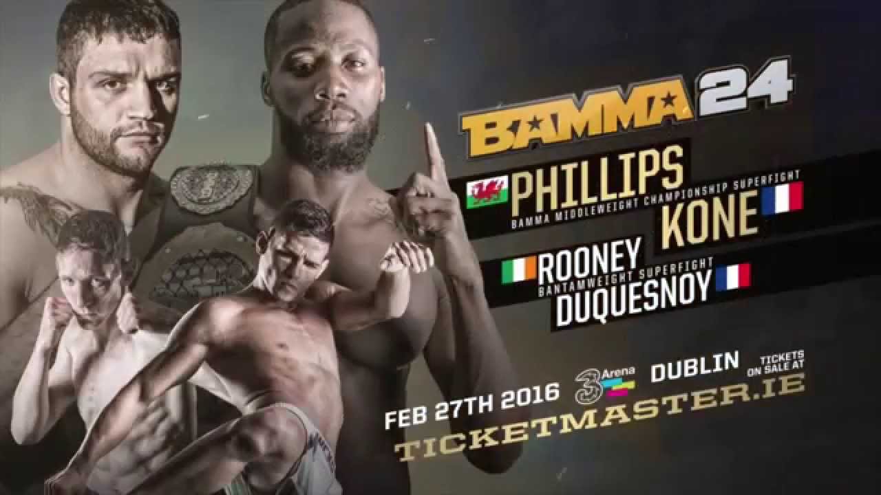 BAMMA 24: Kone vs Phillips Trailer