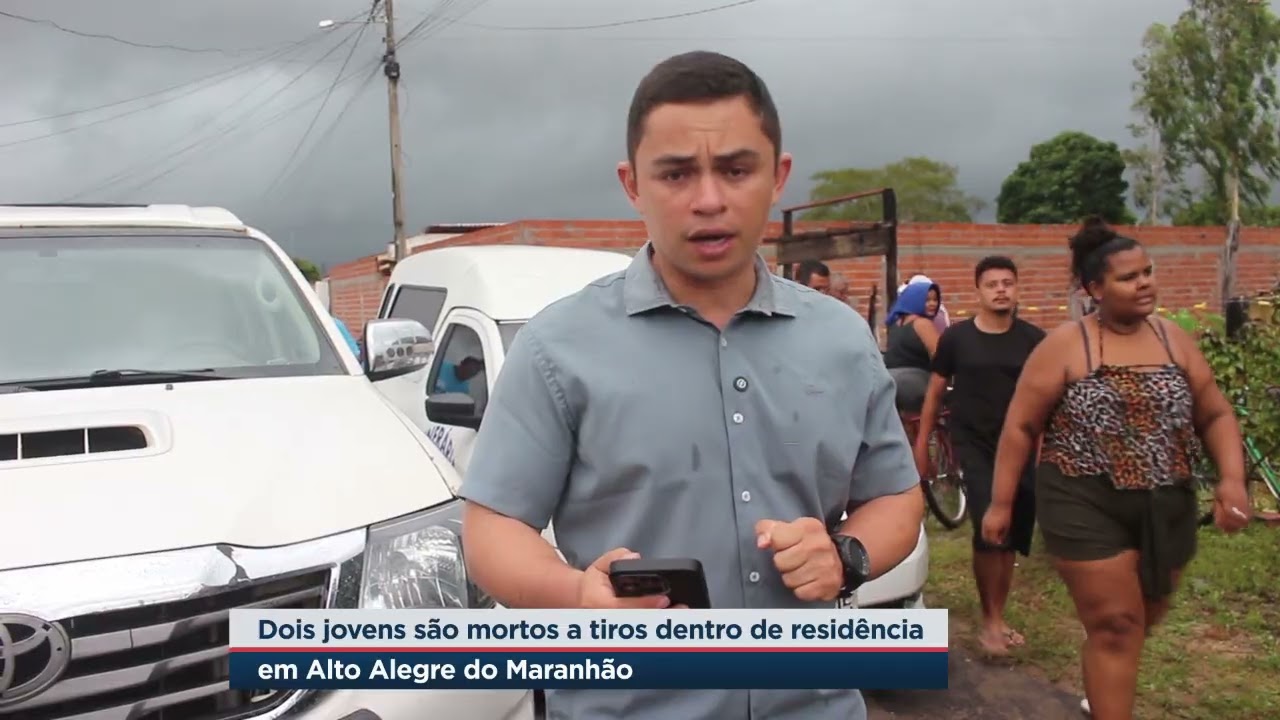 Dois jovens são m0rtos a tir0s dentro de residência em Alto Alegre do Maranhão