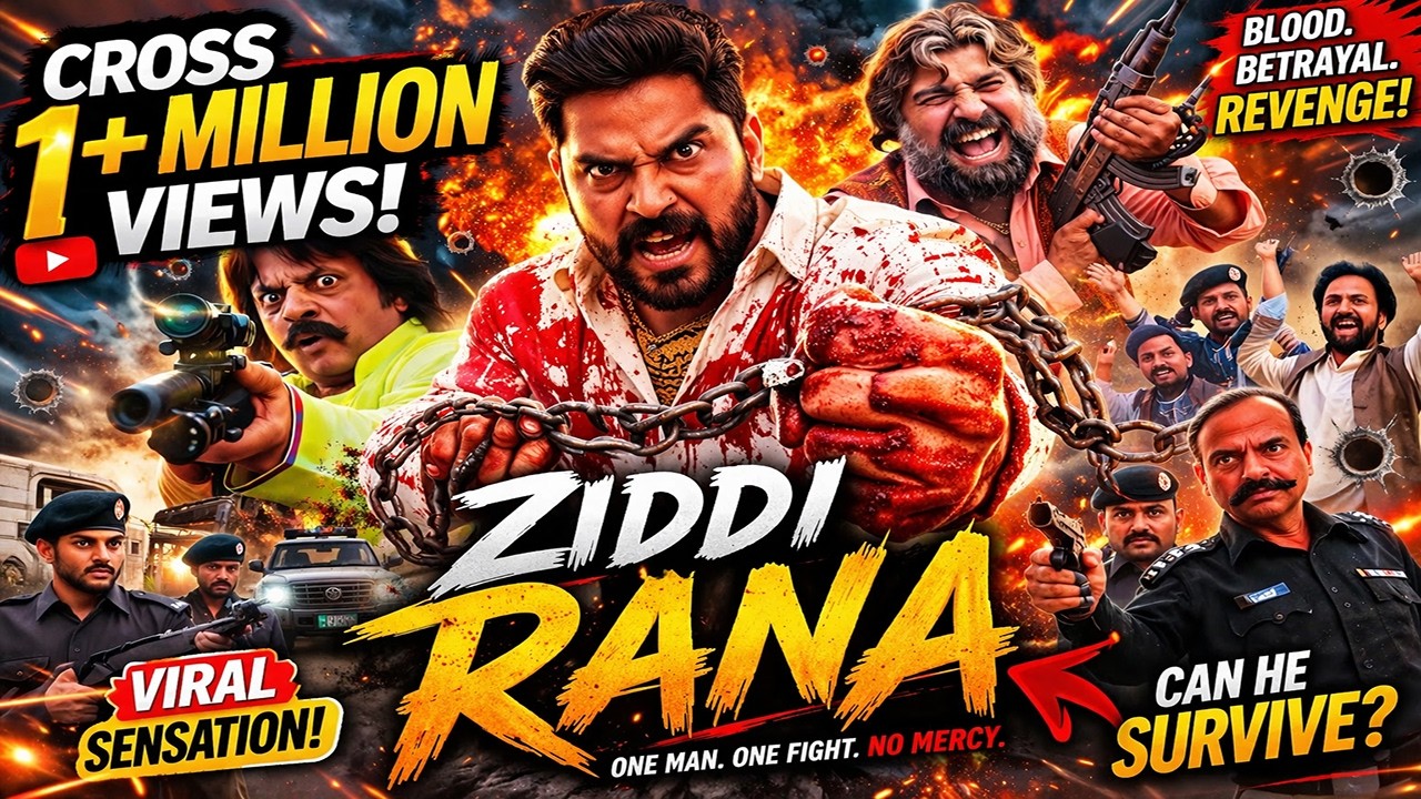 Ziddi RANA(Full MOVIE) Imran Rana :: Saima Khan 2 :: Sultan Billa :: Jahangir Khan :: Basu CH