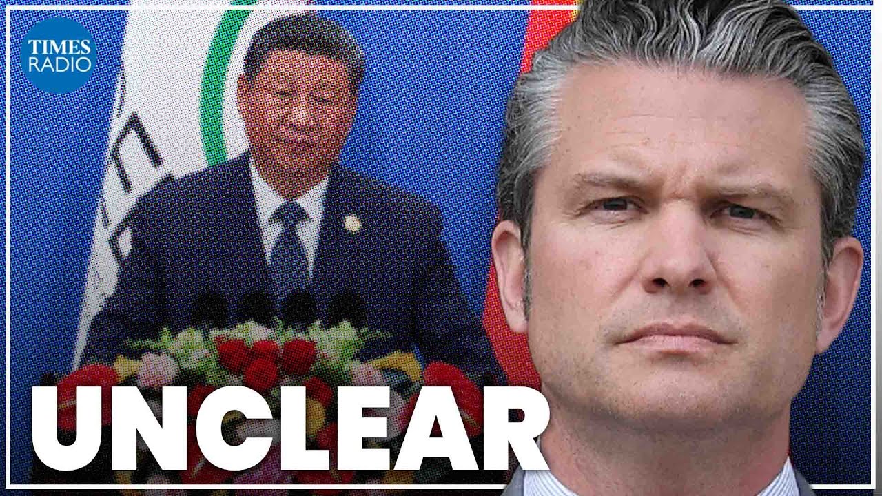 Hegseth 'unclear' on European involvement in China/Taiwan tensions | Steve Tsang