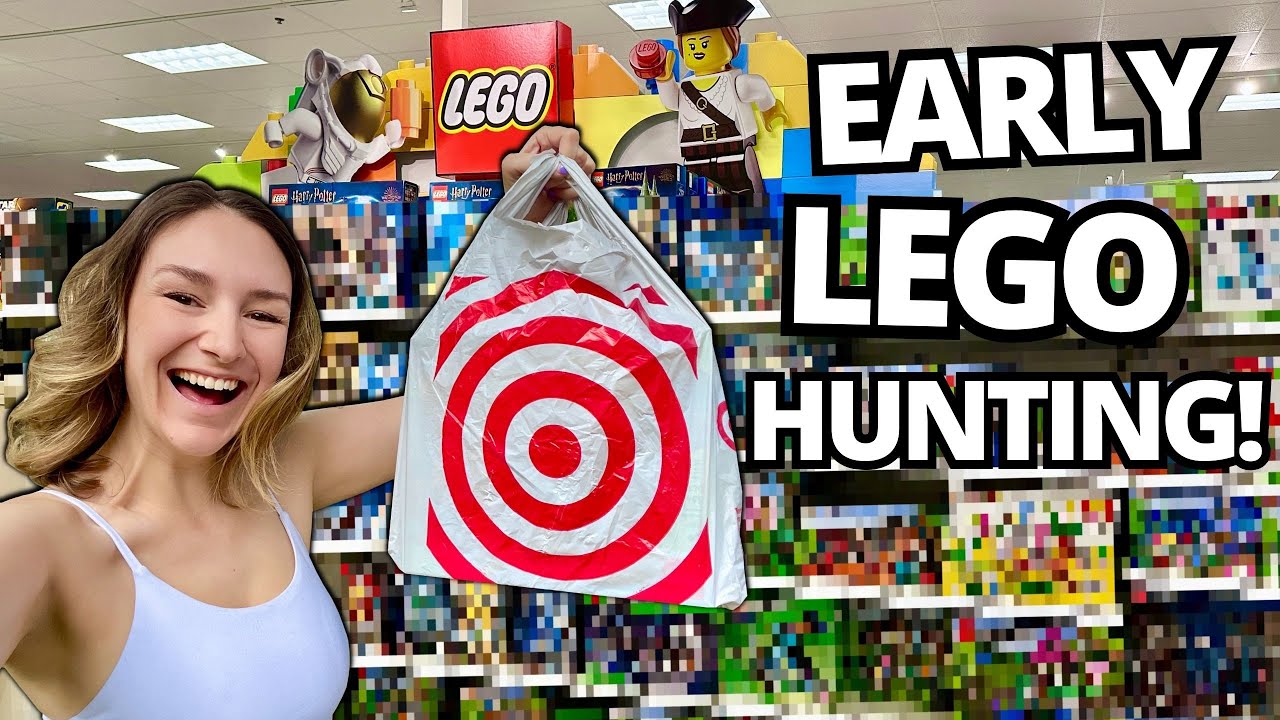 FINDING LEGO SETS EARLY!!