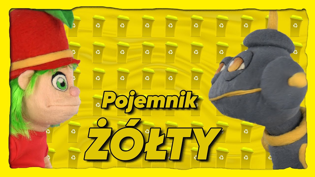 Pojemnik ż&oacute;łty - Ekosia i Przyszłek