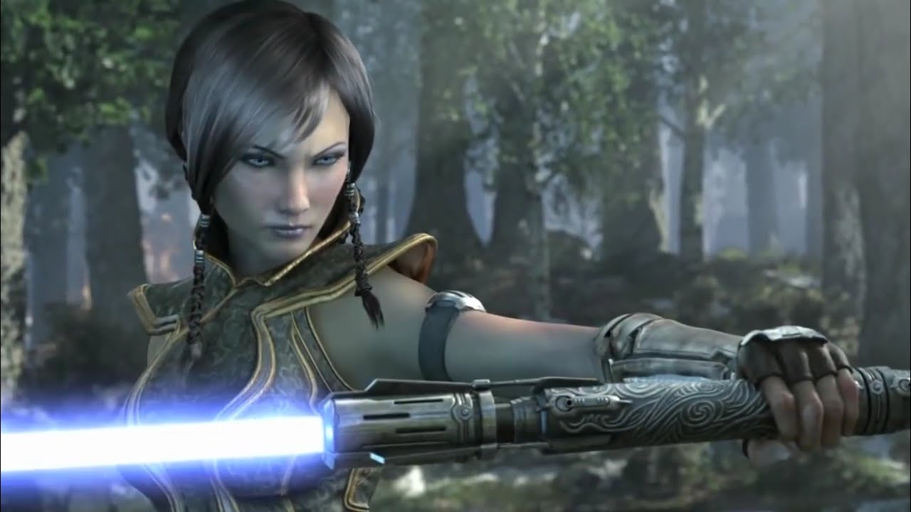 Star Wars The Old Republic - Satele Shan - (Wonder Woman Theme)