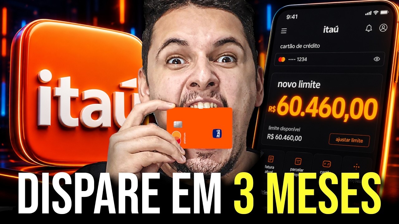 Como Aumentar Limite no Cart&atilde;o Ita&uacute; Rapidamente: Fa&ccedil;a Isso Dispare seu Limite em 3 Meses [AVAN&Ccedil;ADO]