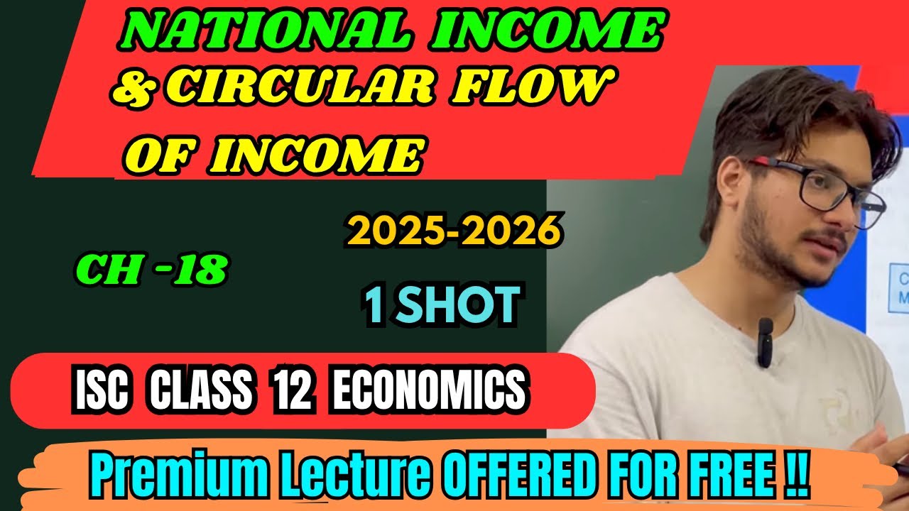 National Income and Circular Flow of Income – ISC Class 12 Economics | Concepts, Models & Methods
