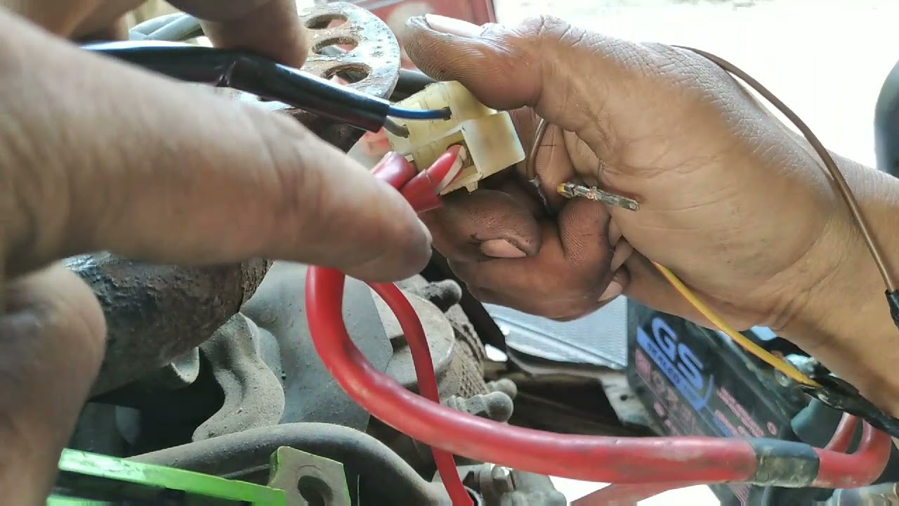 Cara Cek Jalur Kabel Elektrik Starter Yamaha Mio Karbu,Jupiter z,Vega Zr, Vega R. Mx.