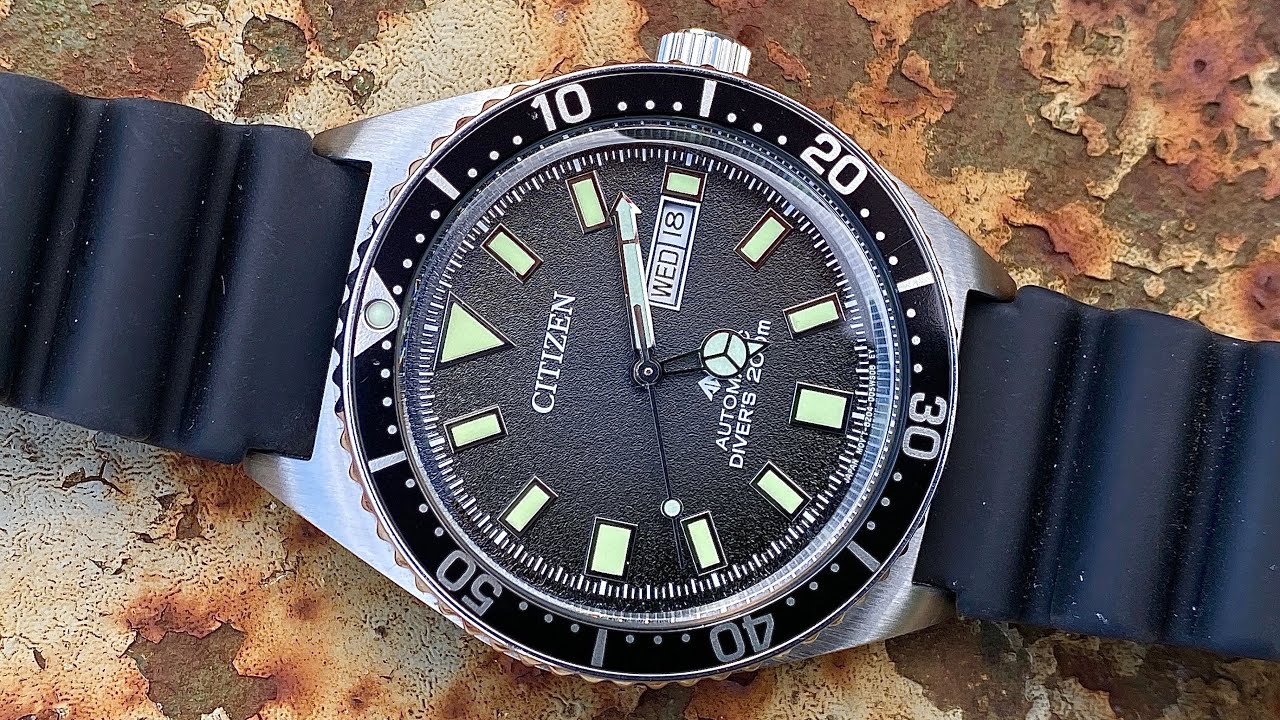 Citizen Promaster NY-0120 мои первые механические часы