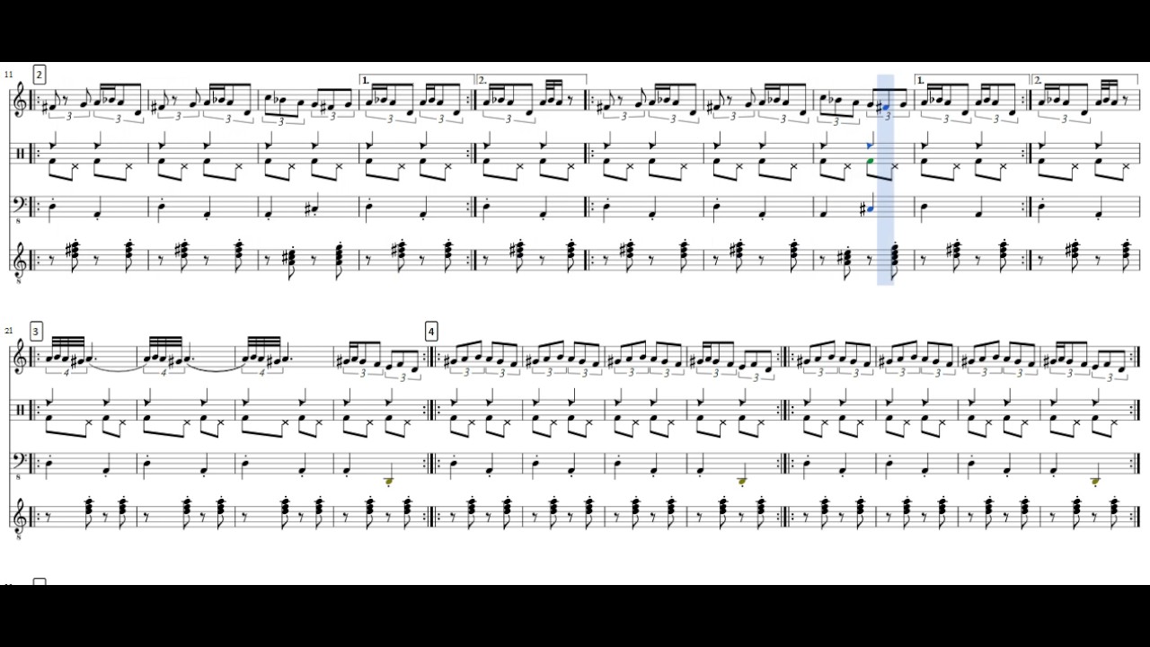 Čačak - kolo - note za harmoniku + download