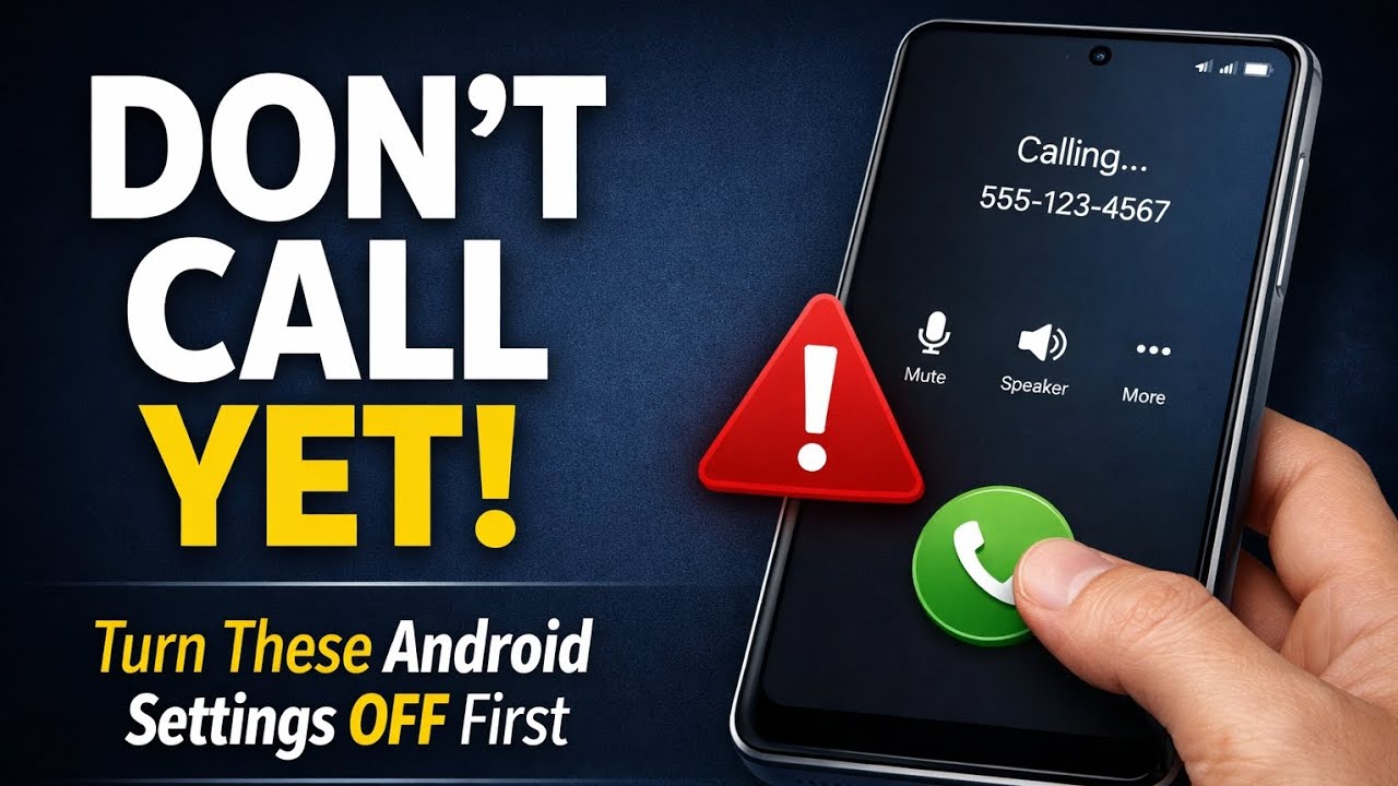 Don't Call On Android Before You Turn Off These Settings 