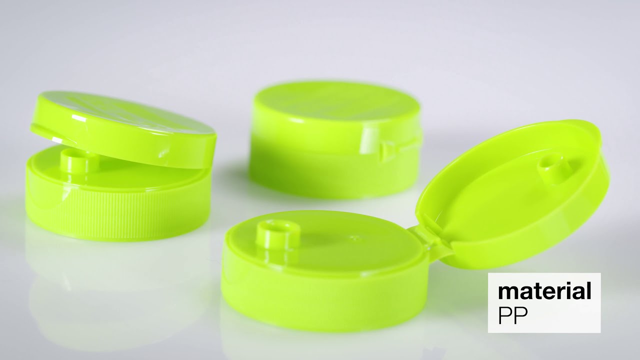 Production of 40mm flip-top closure | ENGEL victory 180
