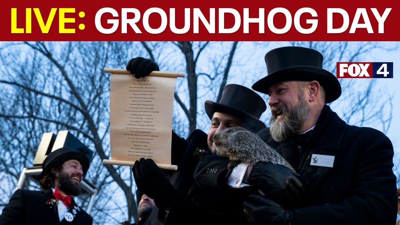 🔴LIVE: Groundhog Day | FOX 4 News