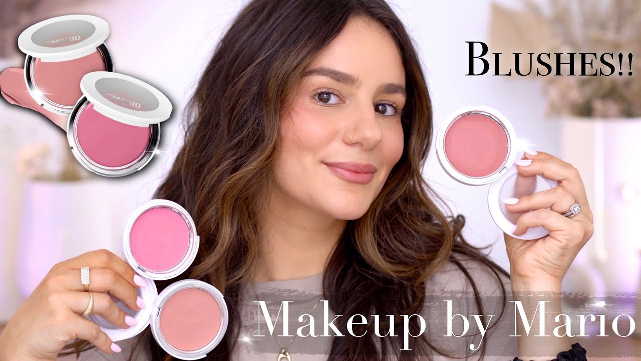 MAKEUP BY MARIO: SOFT POP PLUMPING BLUSH VEIL || Application & Comparison || Tania B Wells