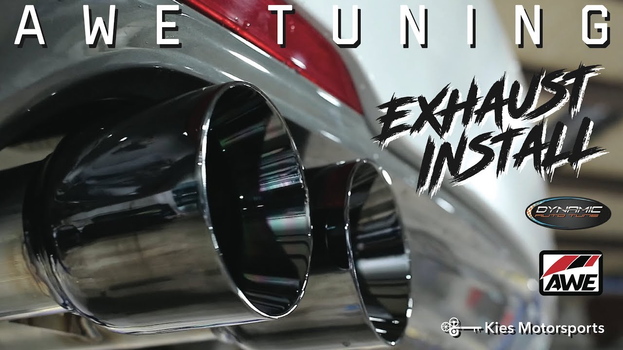 AWE TUNING EXHAUST INSTALL & SOUND  (F30 BMW 328i)