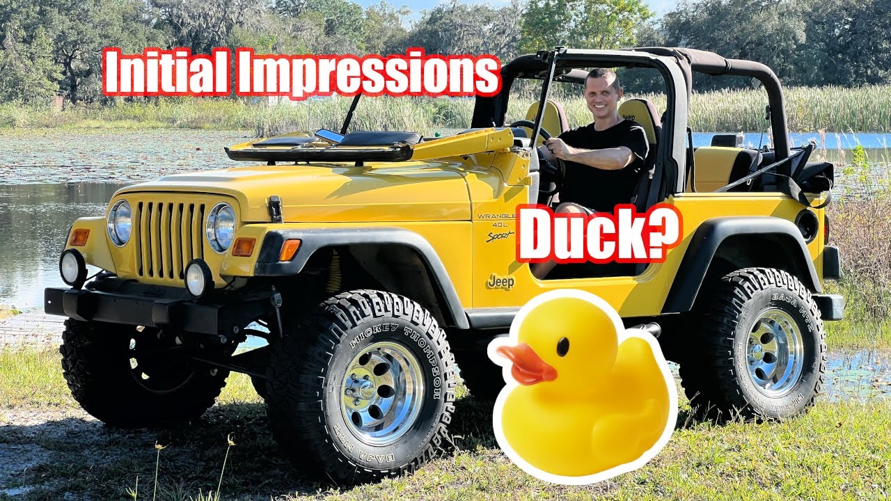 Обзор и тест-драйв Jeep Wrangler TJ от человека, который не ездит на Jeep