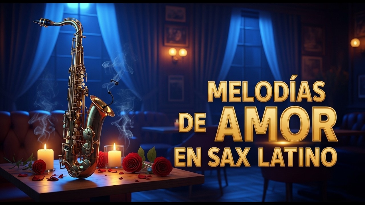 🎷 Melodías de Amor en Sax Latino EN VIVO 🔴 Rumba Bolero Instrumental Romántico