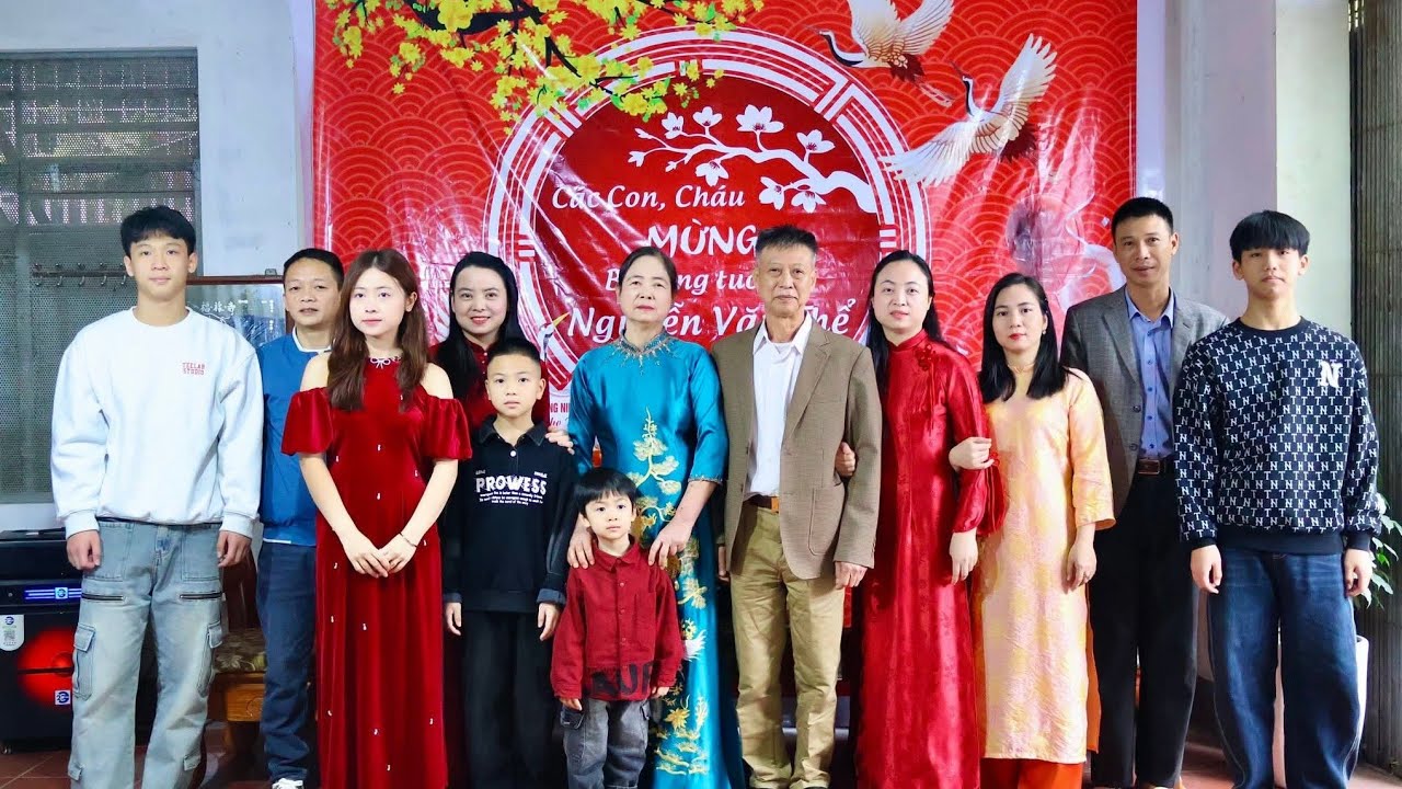 Lễ Mừng Thọ Ông Nguyễn văn Thể Tuổi 70.- Khánh Liên. 