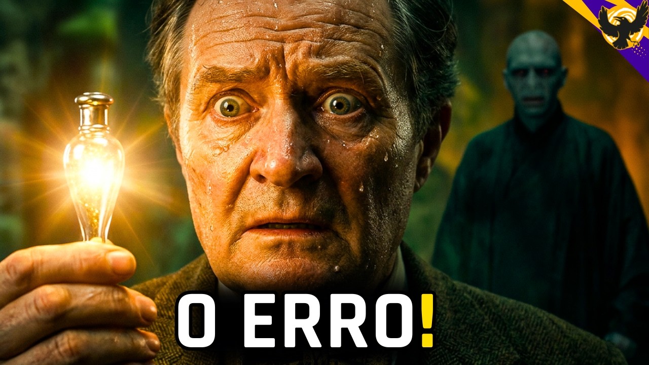 SLUGHORN SABIA DEMAIS! POR QUE VOLDEMORT N&Atilde;O O MATOU EM HARRY POTTER?