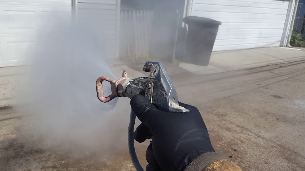 TESTING A GRACO GMAX 5900 PAINT SPRAYER