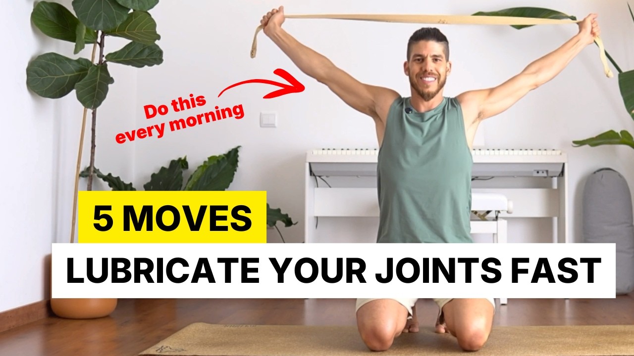 How to Increase Joint Lubrication Naturally (No Creams or Pills) | 5-Minute Daily Routine