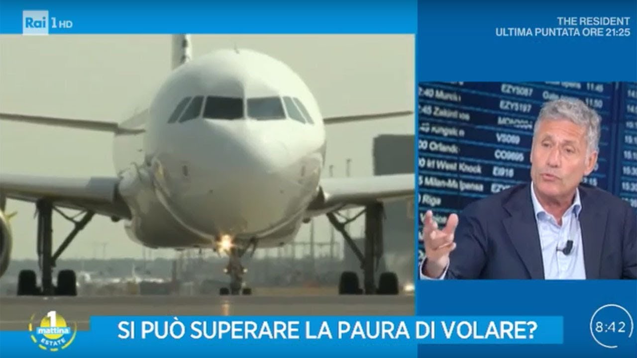 Paura di volare: come superarla - Unomattina Estate 23/07/2019