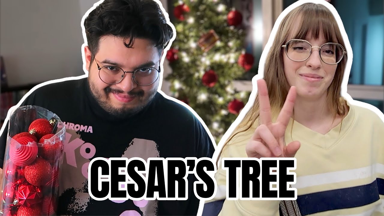 Christmas Tree Decorating | Cesar's Vlogs