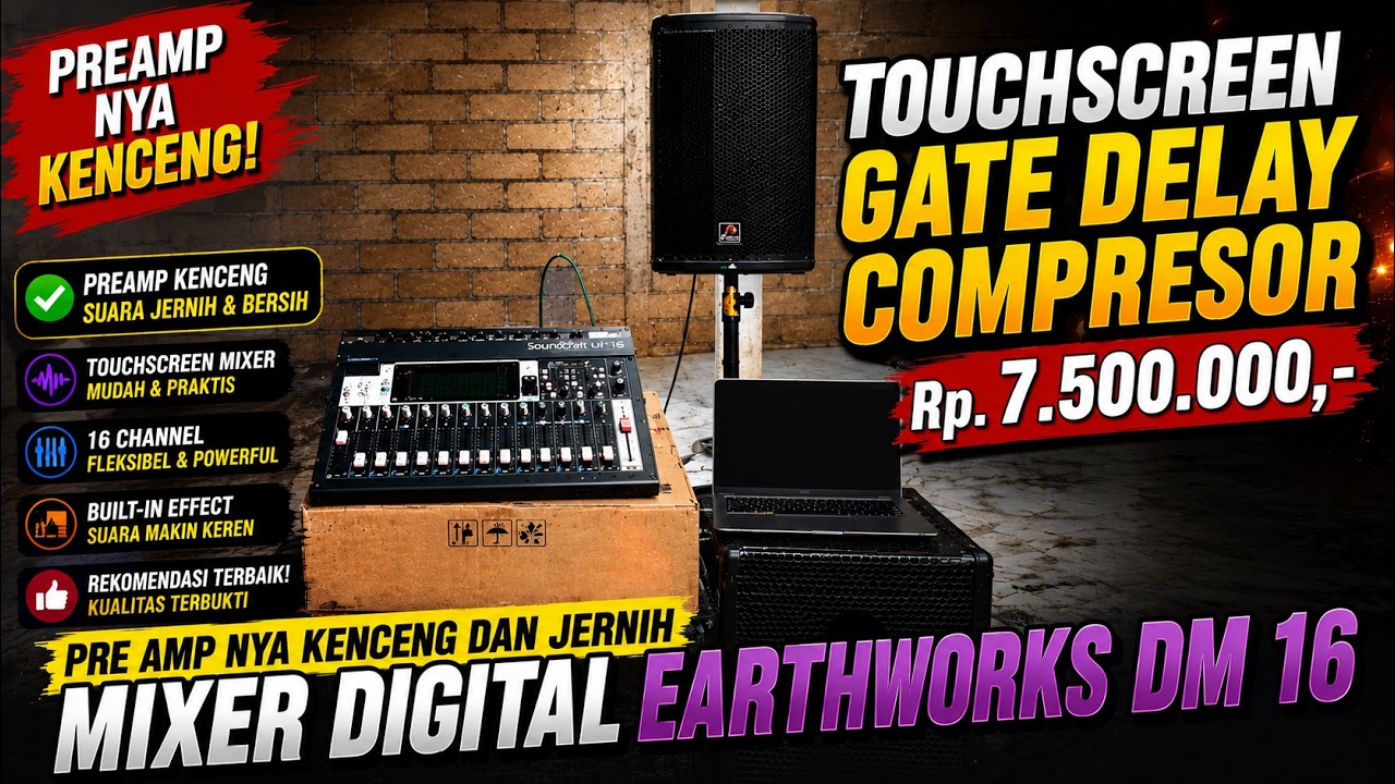 Mixer DIGITAL EARTHWORKS DM 16 