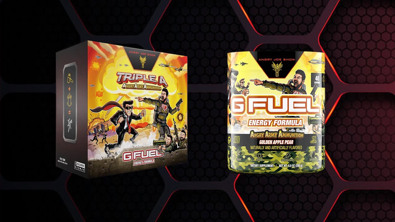 The AngryJoeShow GFuel Flavor IS HERE! - 
