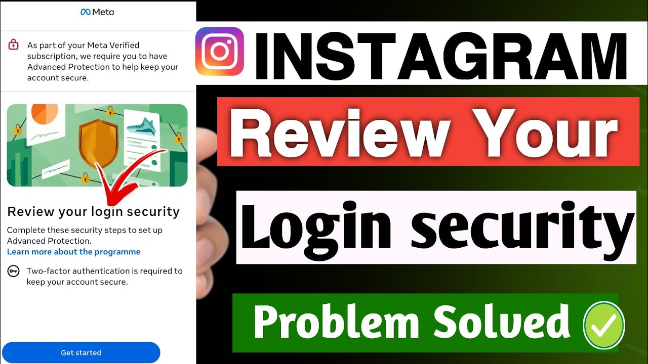 How to fix review your login security instagram | review your login security instagram problem 2026