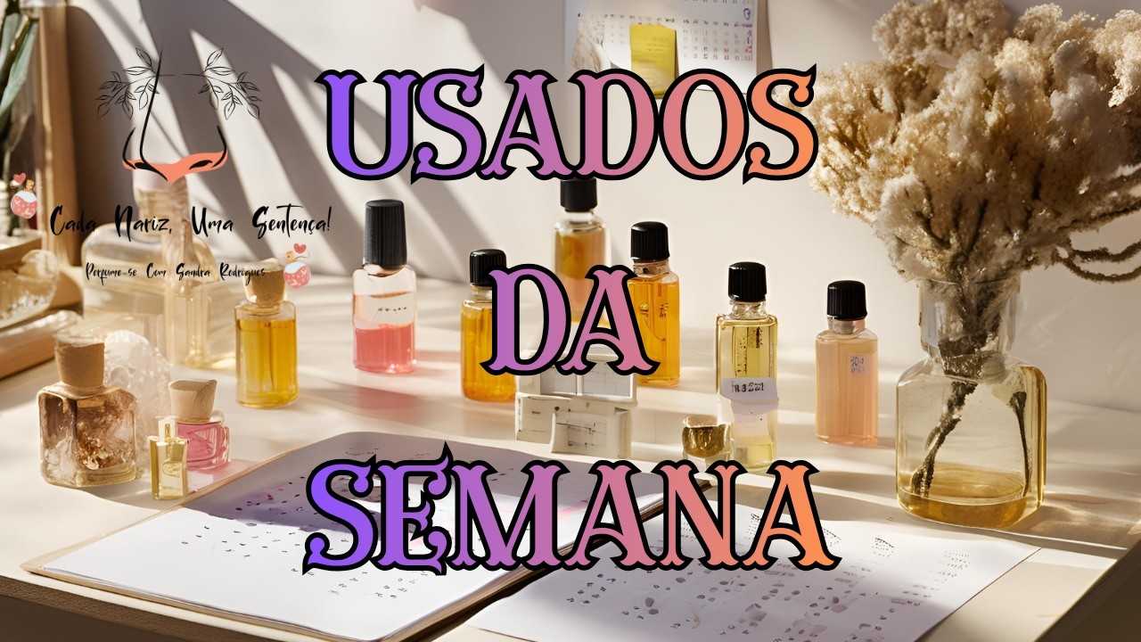 Usados da Semana - Perfumes, Body Splashs e Hidratantes!!