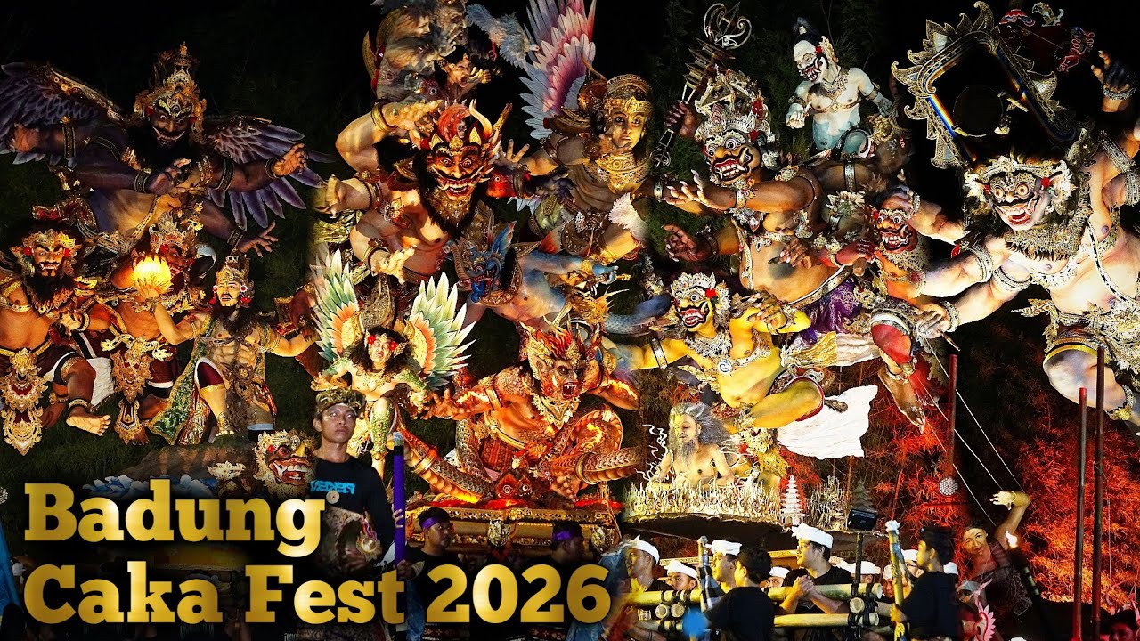 Ogoh-Ogoh Badung Caka fest Hari kedua Pawai Ogoh-Ogoh Terbaik Badung 2026 