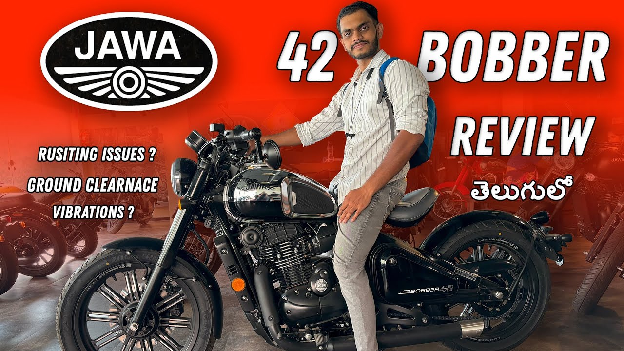 JAWA 42 Bobber Review In Telugu | Octane Nerd