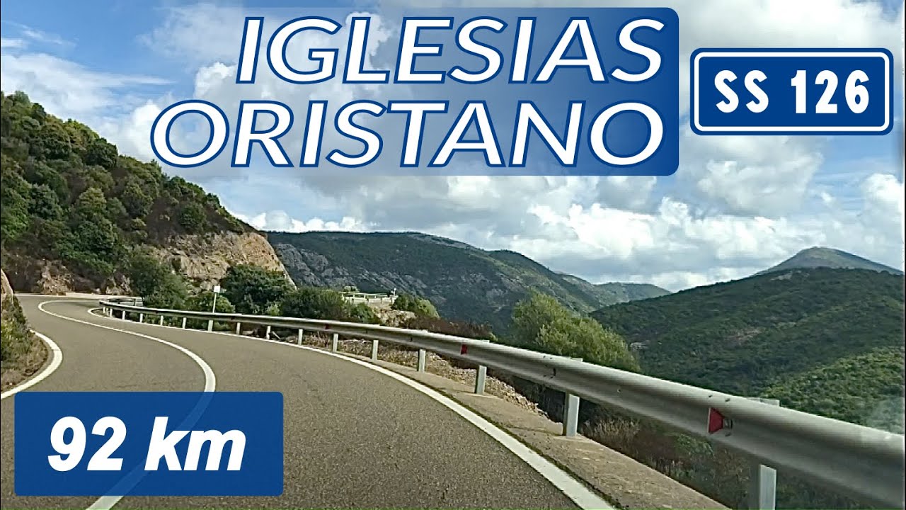 SS126 IGLESIAS - ORISTANO | Strada Statale 126 Sud Occidentale Sarda
