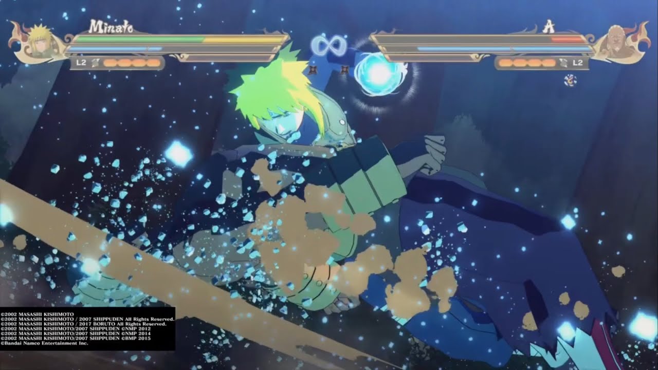 Naruto Storm Minato vs Ay and Bee