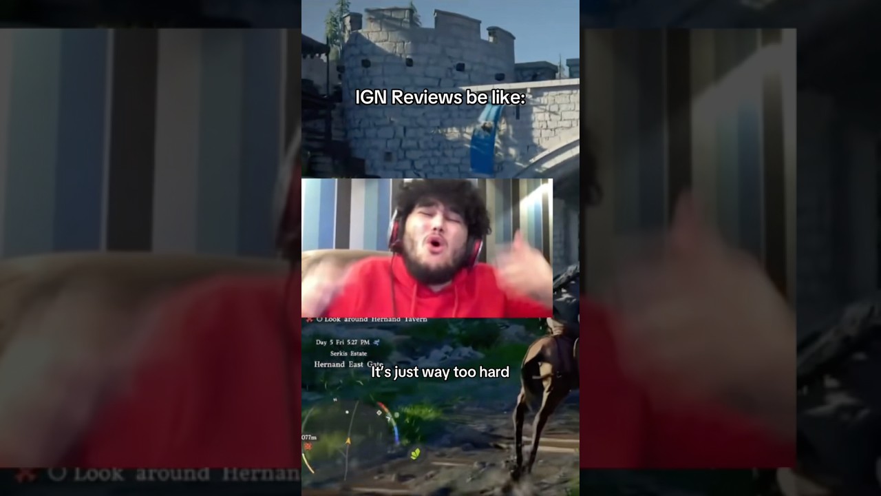 IGN Reviews be like 💀 #crimsondesert #ign #gaming #skit