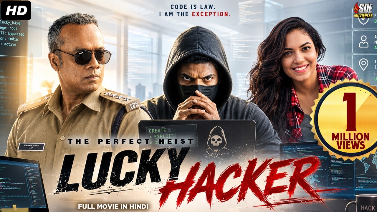 South Comedy &lsquo;Lucky Hacker&rsquo; Full Hindi Dubbed South Action Movie | Dulquer Salman